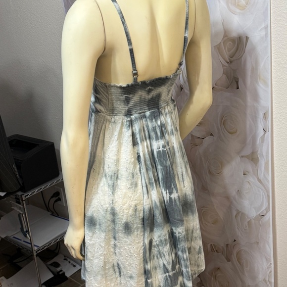 Goa beachwear by Japan Tie dye asymmetrical dress SizE Small - Picture 5 of 13